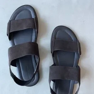 Giorgio Armani | Shoes | Giorgio Armani Suede Sandals Size 
